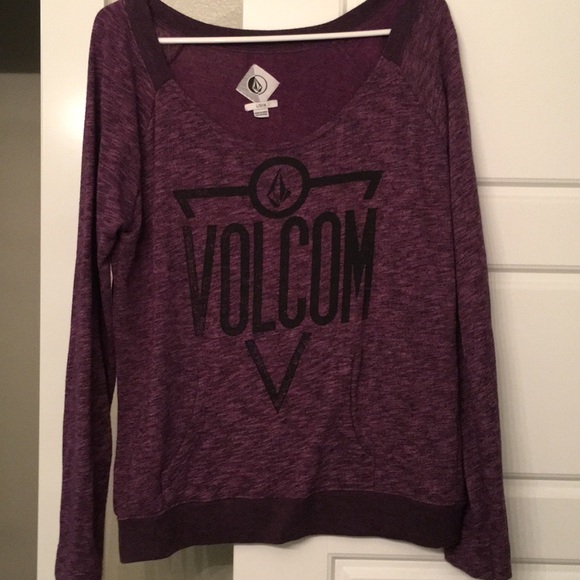 Volcom Tops - Purple volcom sweatshirt